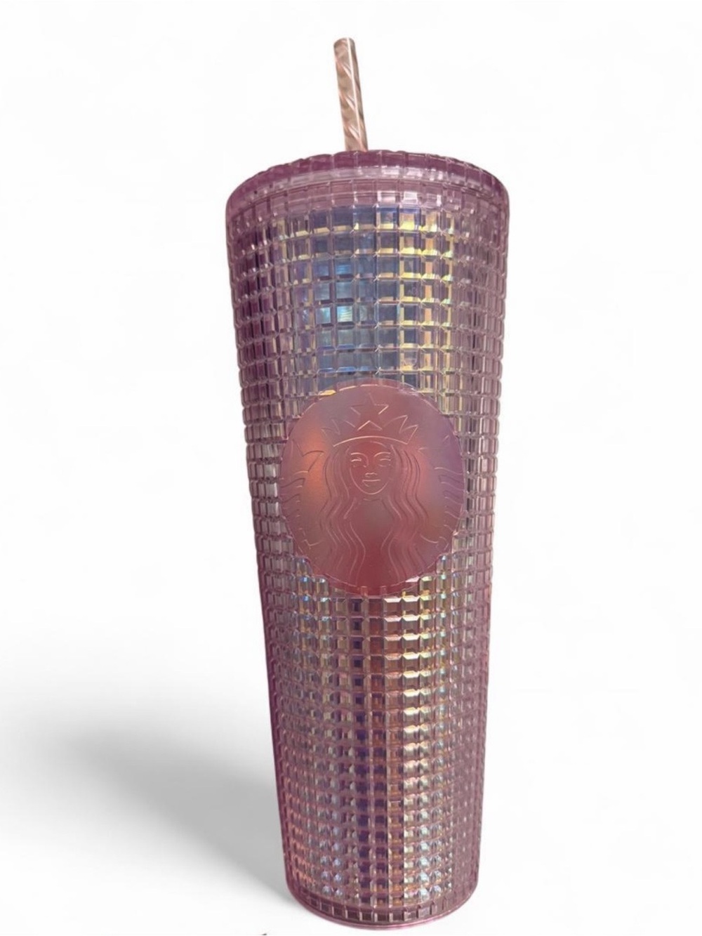 PINK JEWELED STARBUCKS TUMBLER